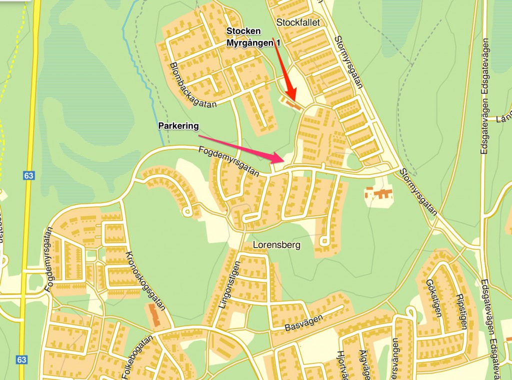 Stocken karta